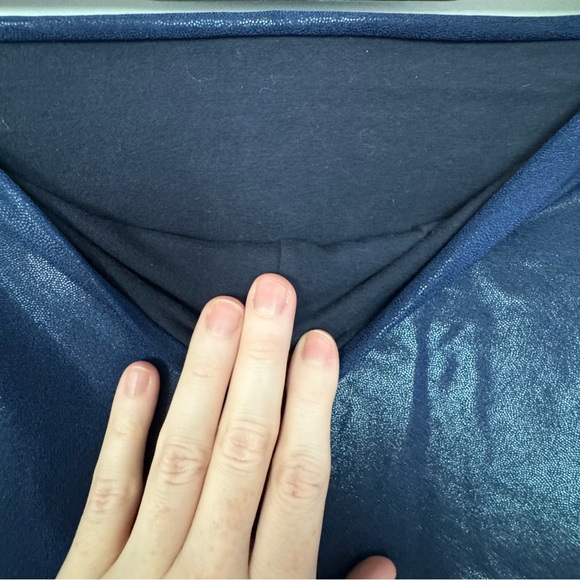 American Apparel high waisted circle skirt - navy blue - Picture 4 of 4